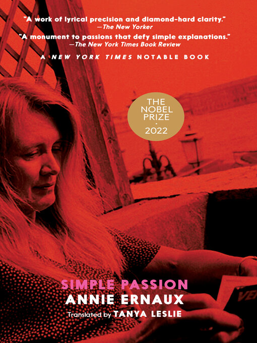 Title details for Simple Passion by Annie Ernaux - Available